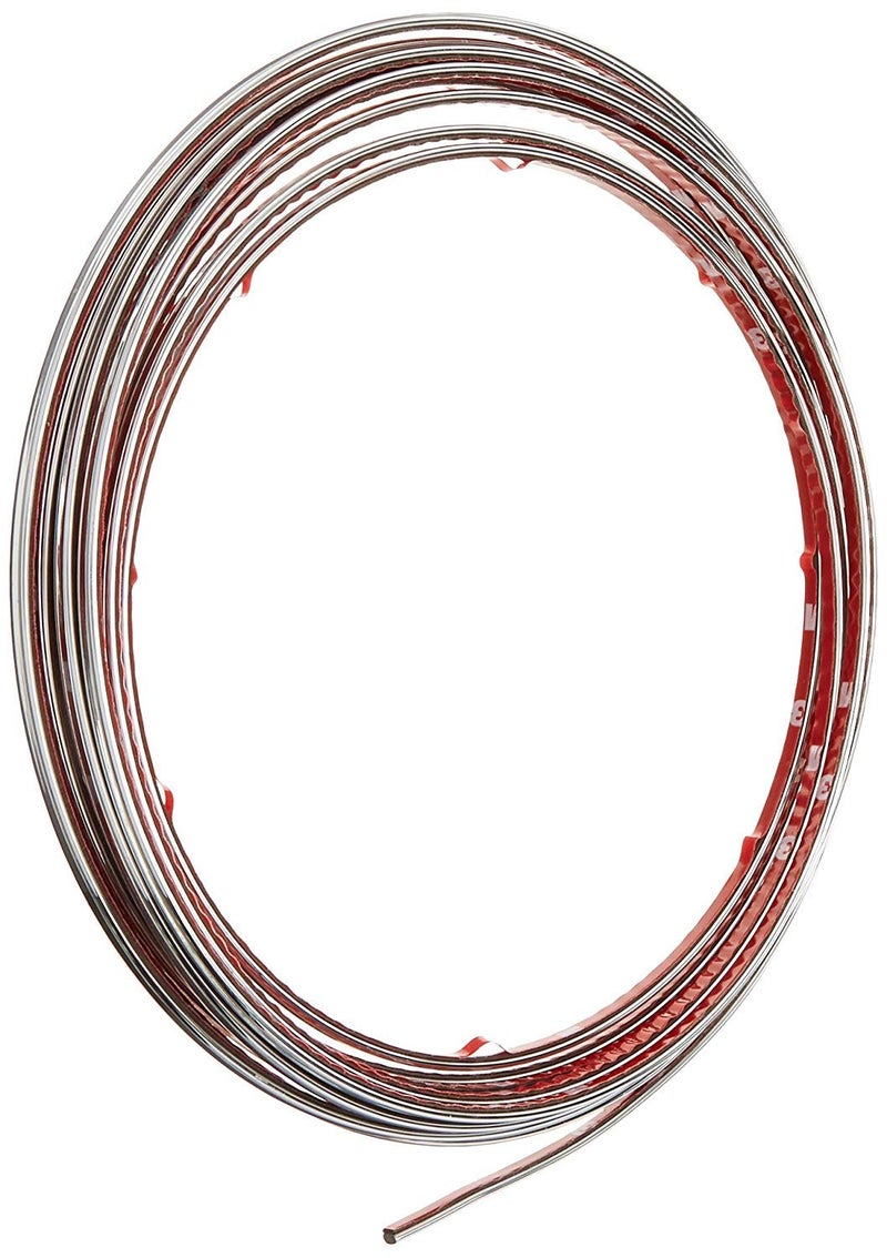 Cowles Custom - Premium Universal Body Molding for All Vehicle - Easy Install, Chrome Finish, 1/8" by 20 feet, UV Protected, Long Lasting Flexible PVC - Image 4